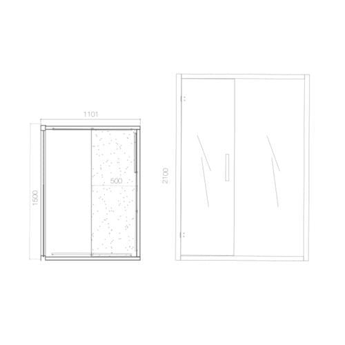 Jaquar Kaya 2-3 Person Sauna Dimensions