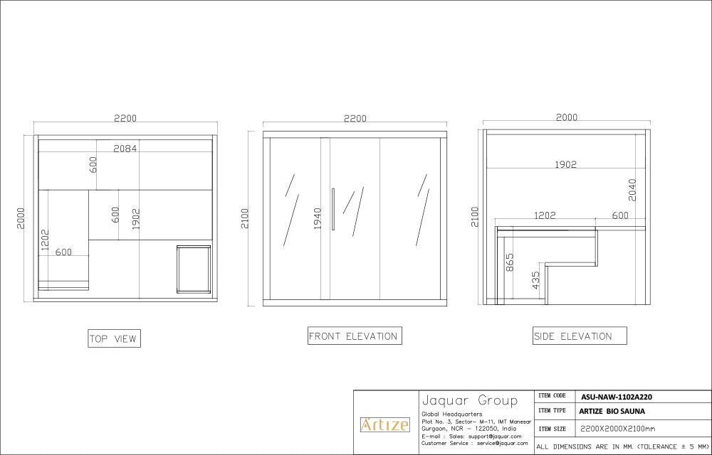 ARTIZE STOVE AND INFRARED SAUNA 6 PERSON BIO DUAL