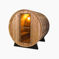 FONTEYN 2 PERSON BARREL SAUNA 4 FT. | RUSTIC