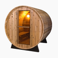 FONTEYN 6 PERSON BARREL SAUNA 8 FT. | RUSTIC