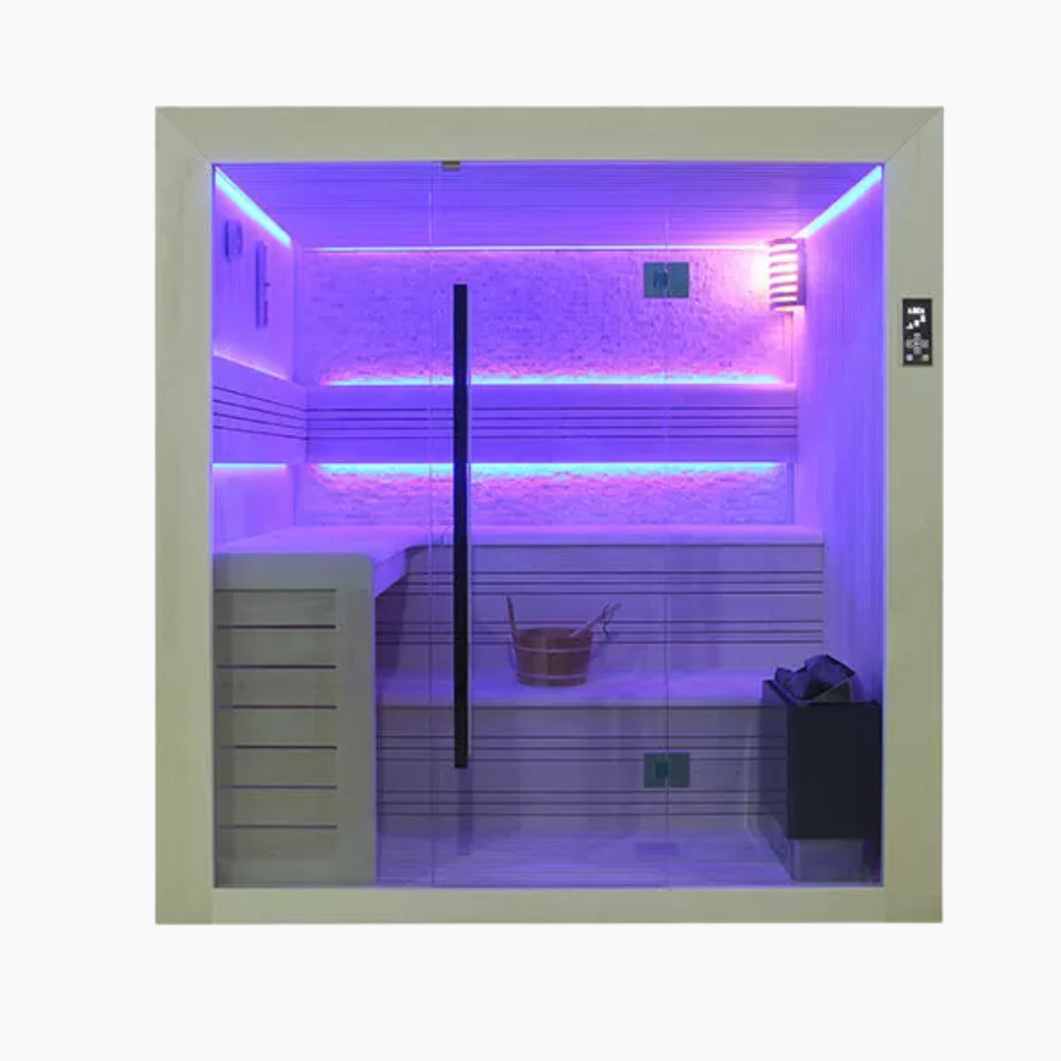 FONTEYN SAUNA LUXOR 220 | WHITE STONE