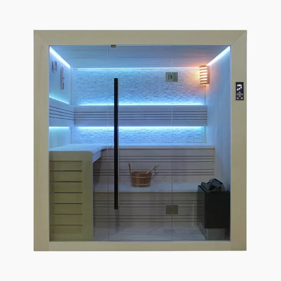 FONTEYN SAUNA LUXOR 220 | WHITE STONE