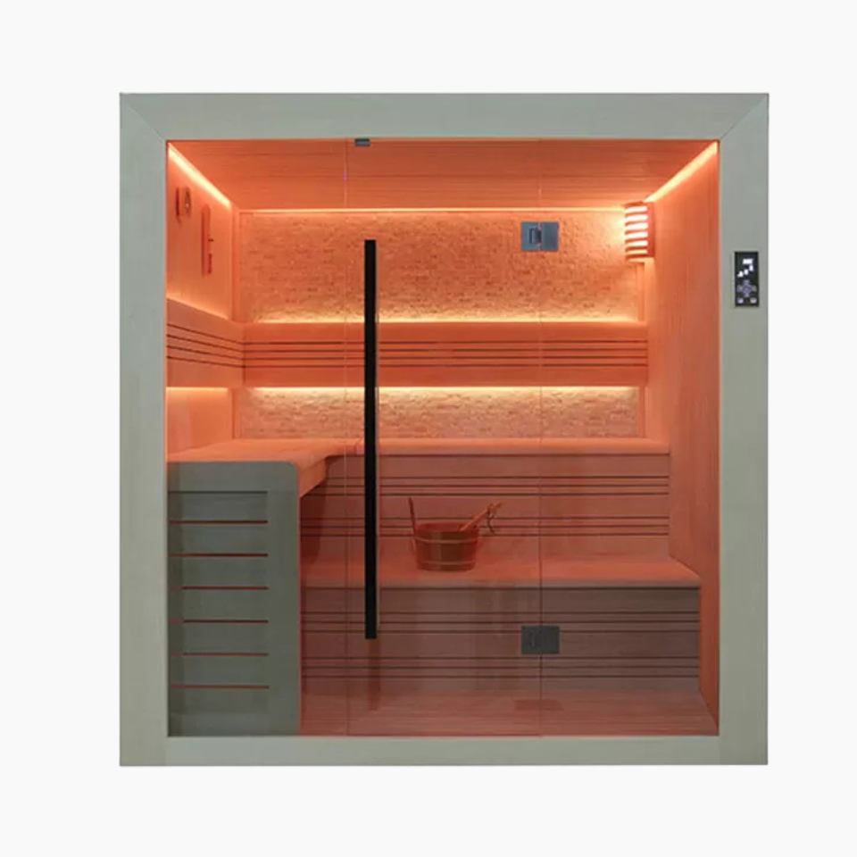 FONTEYN SAUNA LUXOR 220 | WHITE STONE