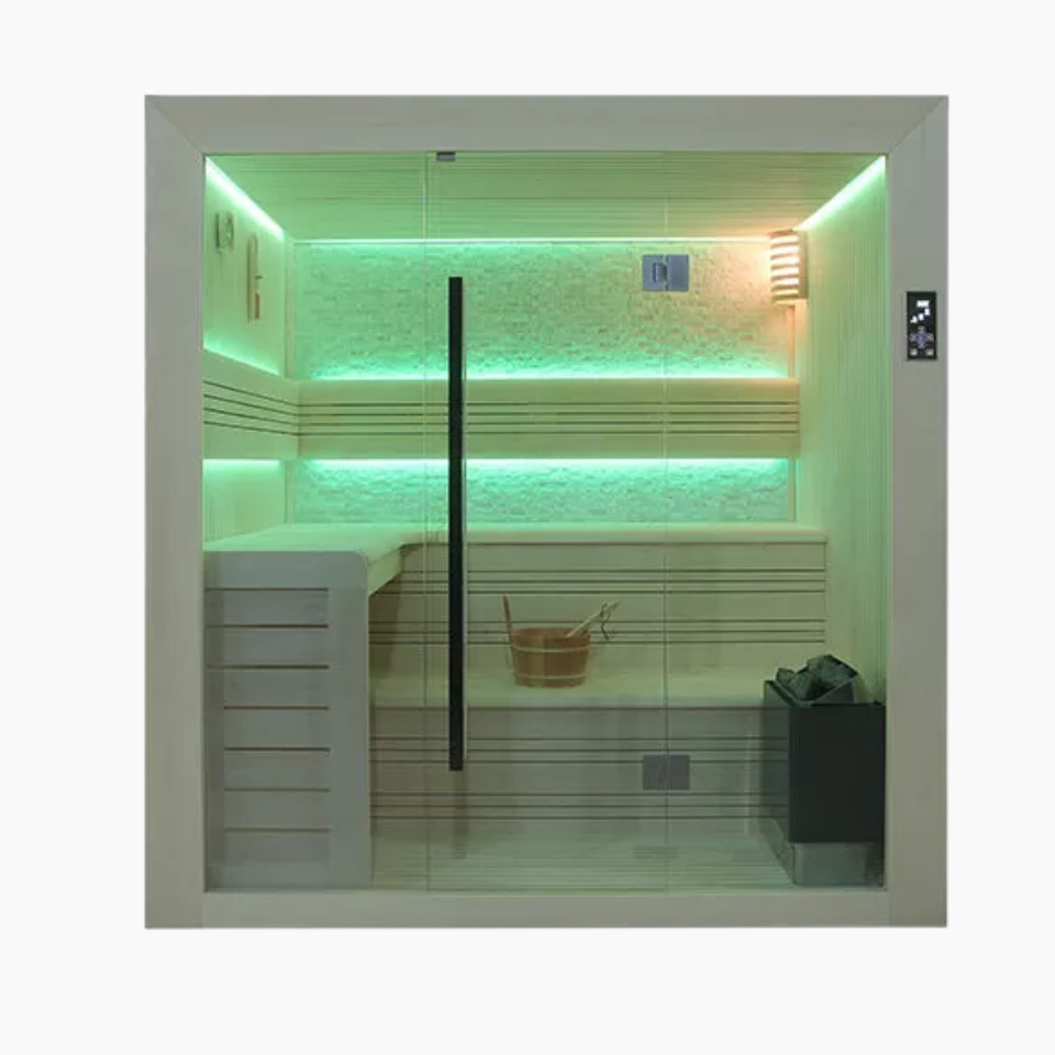 FONTEYN SAUNA LUXOR 220 | WHITE STONE