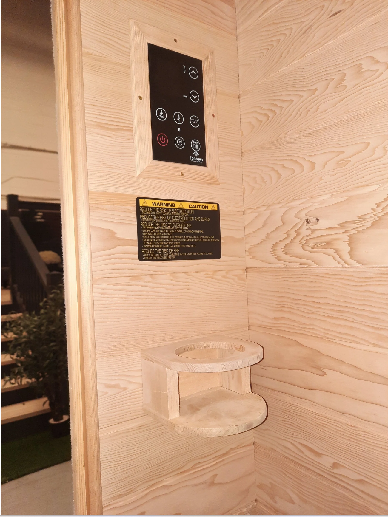 FONTEYN INFRARED CABIN 1 PERSON SAUNA BELLA 1