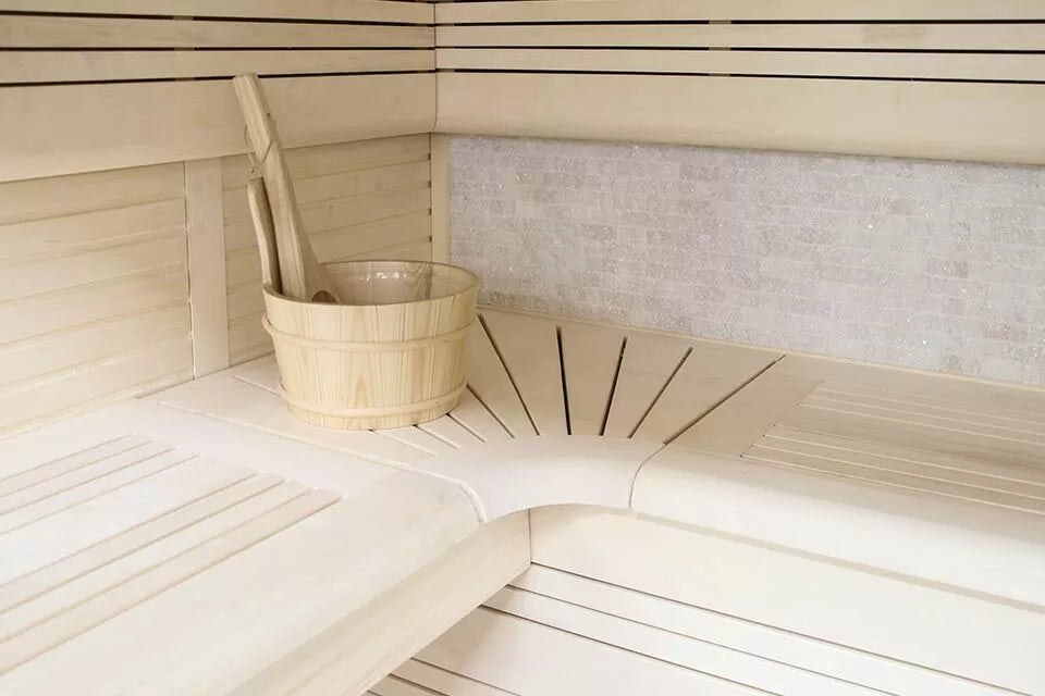 FONTEYN SAUNA LUXOR 220 | WHITE STONE