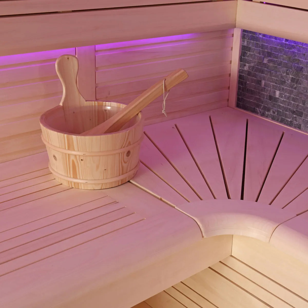FONTEYN SAUNA MARRIOTT 220 | BLACK STONE